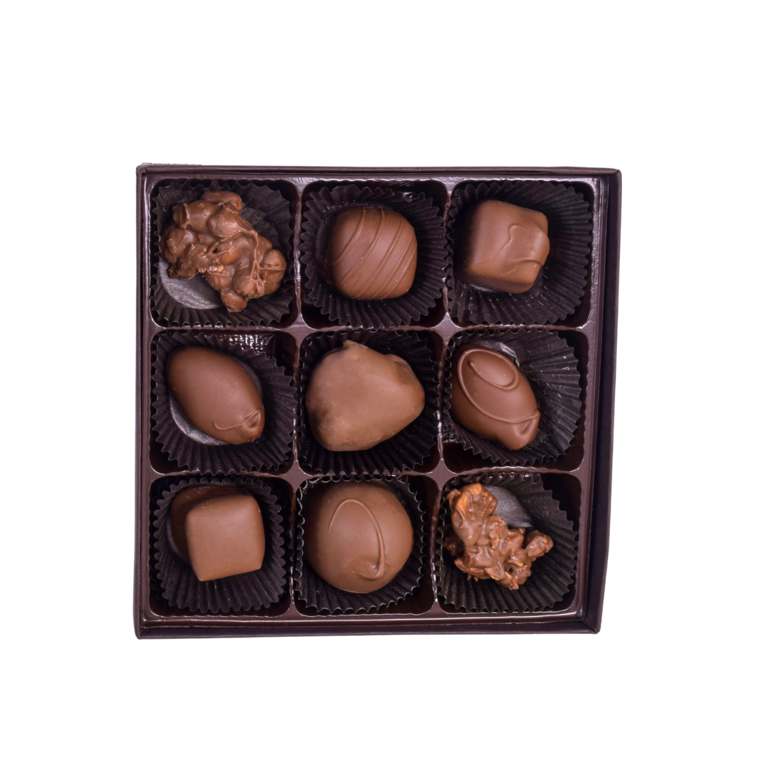 Milk Chocolate Assortment - 9 Piece